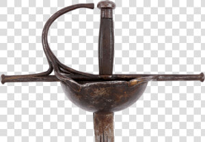 17th Century Caribbean Cup Hilted Rapier   Caribbean Spanish Sword  HD Png Download