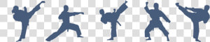 Our Committee 2018 19   Martial Arts Silhouette  HD Png Download