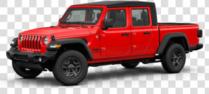 2019 Jeep Gladiator Sport   Red Jeep Gladiator Rubicon  HD Png Download