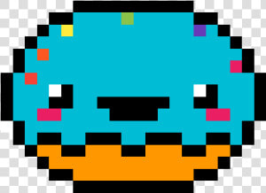 Pixel Art Ballon De Basket  HD Png Download