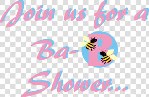 Small Clipart Baby Shower   Surprise Girls Baby Shower  HD Png Download