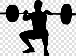 Fitness Silhouette Png   Transparent Silhouette Gym Png  Png Download
