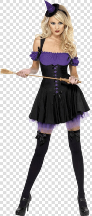 Smiffys Sexy Witch Blue Costume  HD Png Download