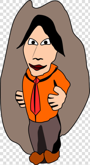 Man With Necktie Clip Arts   Cartoon  HD Png Download