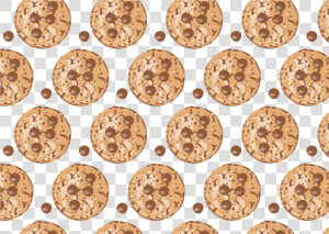 Chocolate Chip Fortune Biscuit Lots Of Transprent  HD Png Download