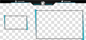 Transparent Cam Overlay Png   Webcam Overlay Blue Free  Png Download