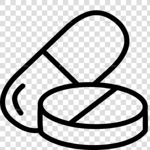 Pills Drawing  HD Png Download
