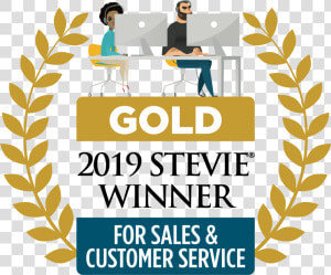 2019 Gold Stevie Winner  HD Png Download