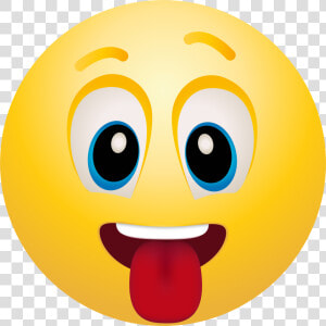 Tongue Out Emoticon Png Clip Art  Transparent Png