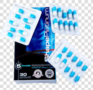 Shape Platinum Weight Loss   Png Download   Pill  Transparent Png