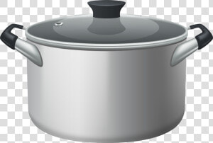 Stainless Steel Stock Pot With Glass Lid Png Clipart   Stock Pot Clipart  Transparent Png