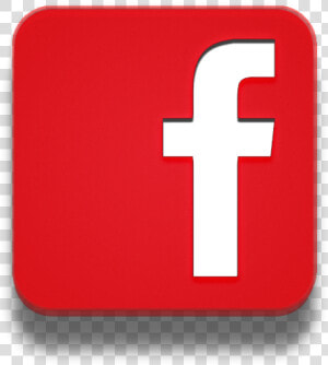 Logo Facebook   Logo Facebook Rouge Png  Transparent Png