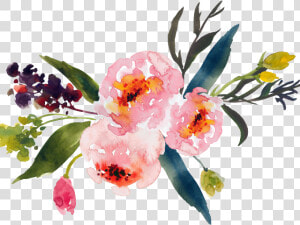 Artistic Clipart Watercolor Paint   Watercolor Flower Transparent Background  HD Png Download