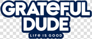 Grateful Dude Decal   Electric Blue  HD Png Download