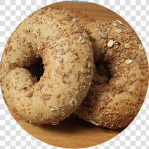 Multigrain Bagel  HD Png Download
