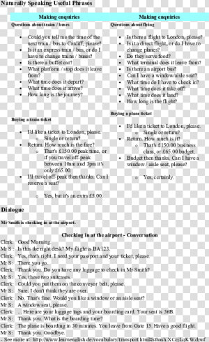 Dialog Of Buying A Train Ticket  HD Png Download