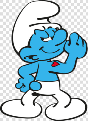Hefty Smurf  HD Png Download