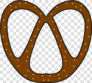Pretzels Clipart Black And White  HD Png Download