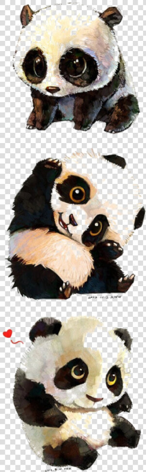 Giant Mastiff Bear Cuteness Tibetan Panda Red Clipart   Cute Panda Watercolor Painting  HD Png Download