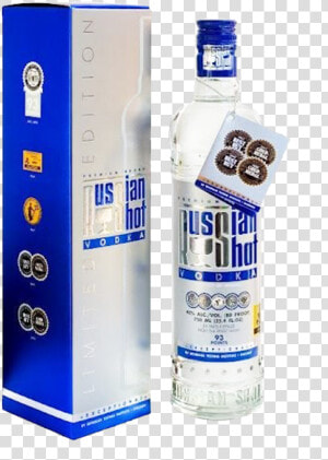 Russian Shot 1lt Vodka   Russian Shot Vodka 500ml  HD Png Download