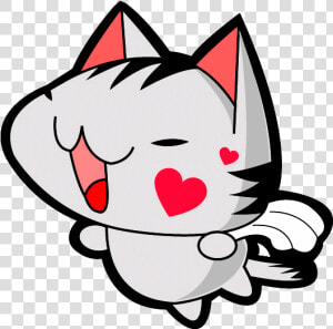 Imagenes De Animalitos Kawaii Gato  HD Png Download