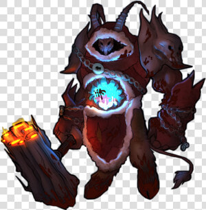  krampus  christmas  overwatch  reinhardt  freetoedit   Reinhardt  HD Png Download