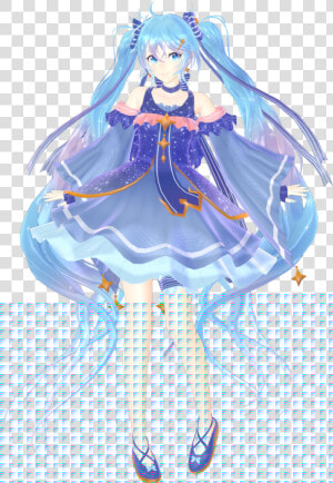 Snow Miku 2017 Mmd  HD Png Download