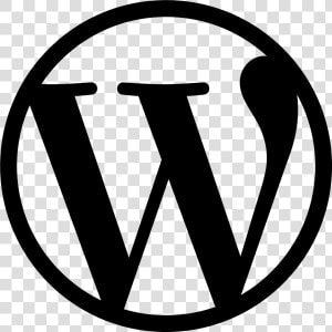 Transparent Wordpress Logo Png   Wordpress Icon  Png Download