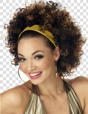 Afro Wig Png Im   70s Disco Hair  Transparent Png