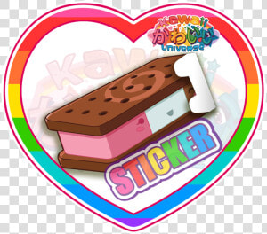 Kawaii Cupcake Sticker Png   Transparent Cartoons   Kawaii Strawberry Cute Kawaii Strawberry Stickers  Png Download