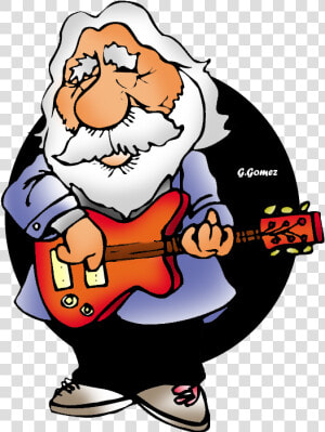 Graphic Transparent Library Pictures Of Men With Guitar   Old Guitar Player Clipart  HD Png Download