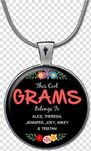 This Cool Grandma Personalized Accessories   Locket  HD Png Download