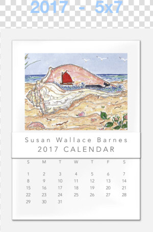 Susan Wallace Barnes 2017 Calendar   House  HD Png Download