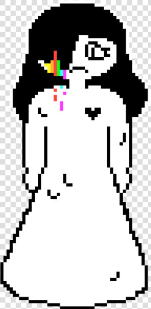 Slime Gal Is Melting   Milk Pixel Kawaii  HD Png Download