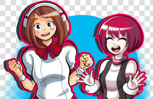 My Hero Academia Ochako Cute  HD Png Download