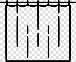 Shower Curtain   Curtain Icon  HD Png Download