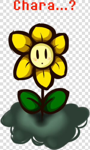 By Monstertxt On Deviantart   Flowey Undertale Art  HD Png Download