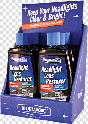 Headlight Lens Restorer Counter Display   Carton  HD Png Download