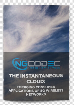 Ngcodec White Paper Instantaneous Cloud   Flyer  HD Png Download