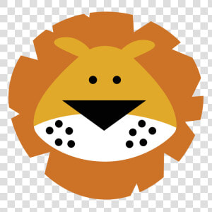 Lion Svg File For   Cartoon Lion Head Clip Art  HD Png Download