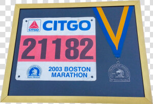 Boston Marathon Medals  Award Frame   Poster  HD Png Download
