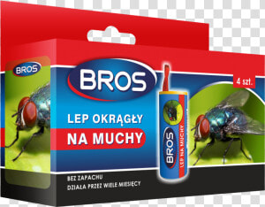Bros Lep Na Muchy Okrągły 4 Pak  HD Png Download
