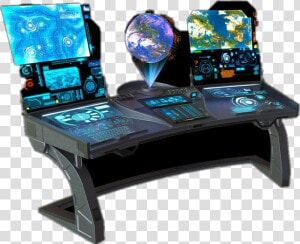  work  earth  spaceship   Sci Fi Control Stations  HD Png Download