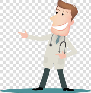 Cartoon Physician Drawing   Doctor Cartoon Transparent Background  HD Png Download