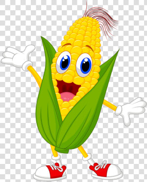 Corn Logo Png   Cartoon Corn Logo  Transparent Png