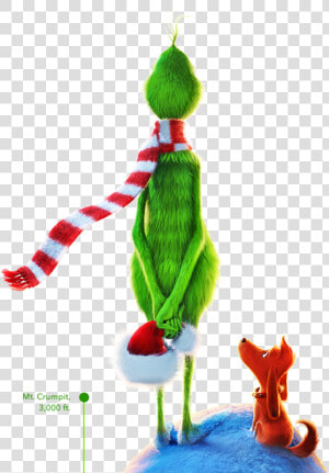 Max And The Grinch Scheming From Three Thousand Feet   Figurine  HD Png Download