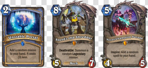 Hearthstone Nexus Champion Saraad  HD Png Download