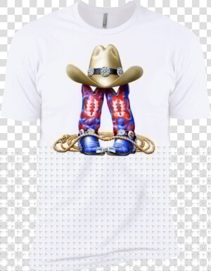 Rope Cowboyhat And Boots  HD Png Download