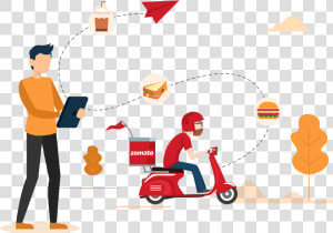 Apps Like Zomato Banner   Illustration  HD Png Download