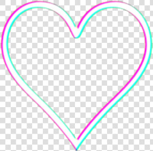  heart  glitch  new  picsart  sticker  new  hearts   Heart  HD Png Download